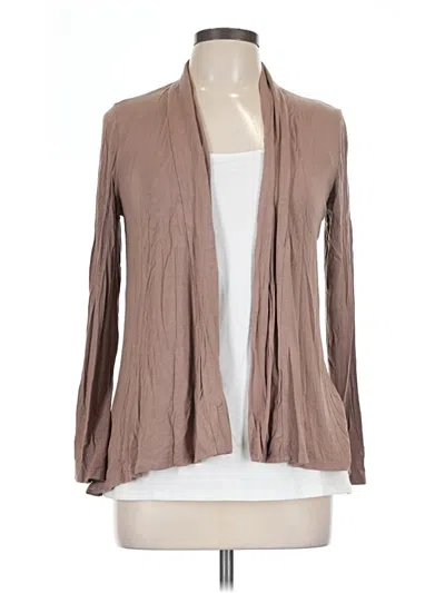 Pre-owned Always Indigo Kimono In Brown