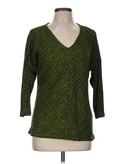 Pre-owned Always Indigo Pullover Sweater In Green