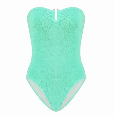 Always On Holiday Women's Mint Bliss One Piece - Green