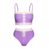 Always On Holiday Women's Pink / Purple Lavender Bikini Set In Pink/purple