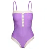 Always On Holiday Women's Pink / Purple Lavender One Piece Swimsuit In Pink/purple