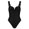 Always On Holiday Women's Positano One Piece - Black In Black