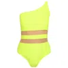 Always On Holiday Women's Yellow / Orange Tamara Neon Yellow One Piece In Yellow/orange