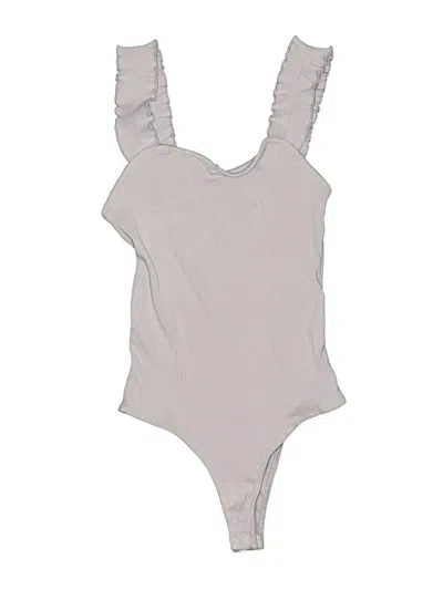 Pre-owned Alya Bodysuit In Gray