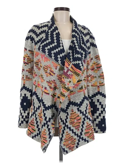 Pre-owned Alya Cardigan Sweater In Blue