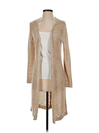 Pre-owned Alya Cardigan Sweater In Brown