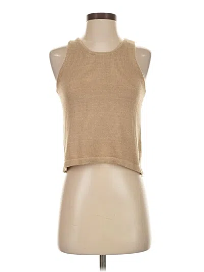 Pre-owned Alya Cardigan Sweater In Brown