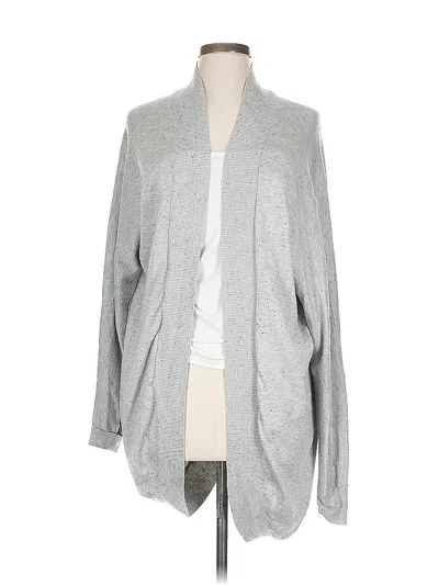 Pre-owned Alya Cardigan Sweater In Gray