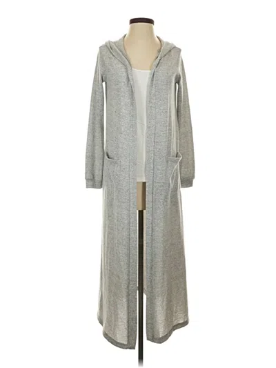 Pre-owned Alya Cardigan Sweater In Gray