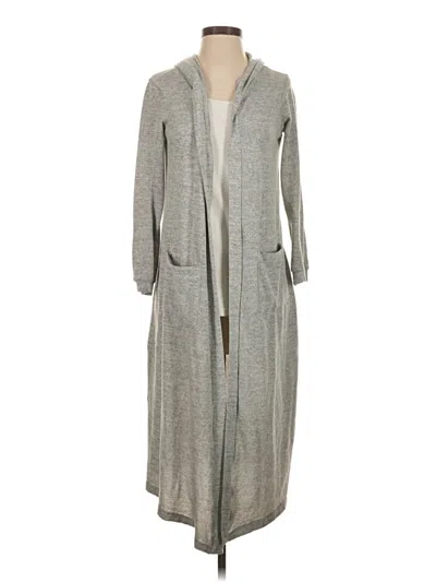 Pre-owned Alya Cardigan Sweater In Gray