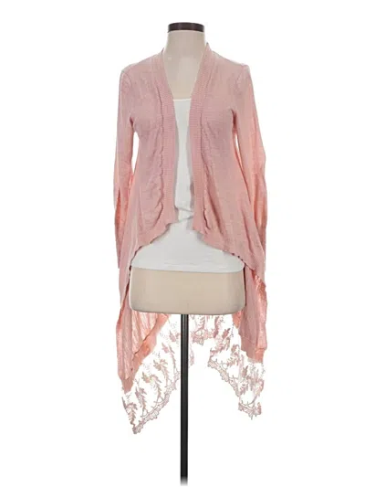 Pre-owned Alya Cardigan Sweater In Pink