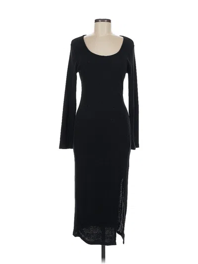 Pre-owned Alya Casual Dress In Black