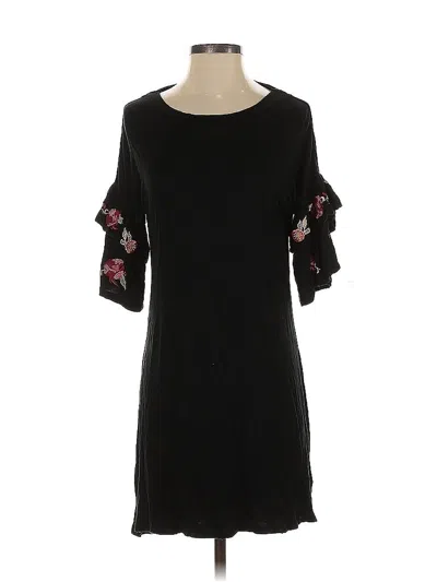 Pre-owned Alya Casual Dress In Black