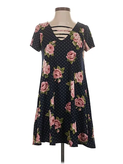 Pre-owned Alya Casual Dress In Black
