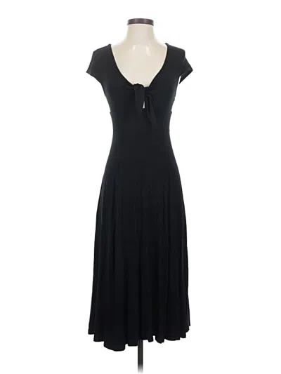 Pre-owned Alya Casual Dress In Black