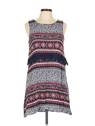 Pre-owned Alya Casual Dress In Blue