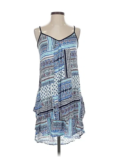 Pre-owned Alya Casual Dress In Blue