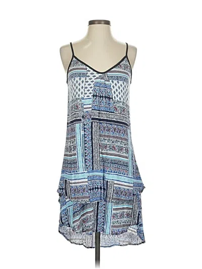 Pre-owned Alya Casual Dress In Blue