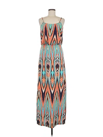 Pre-owned Alya Casual Dress In Blue