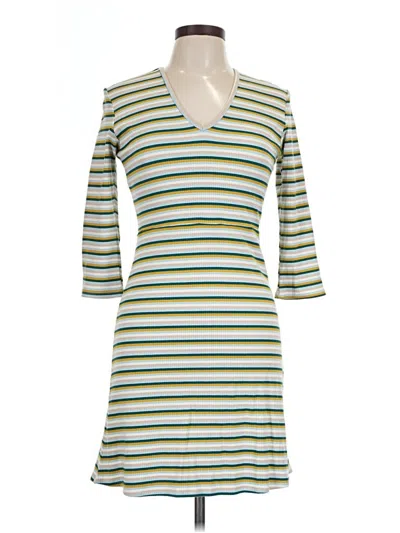 Pre-owned Alya Casual Dress In Blue