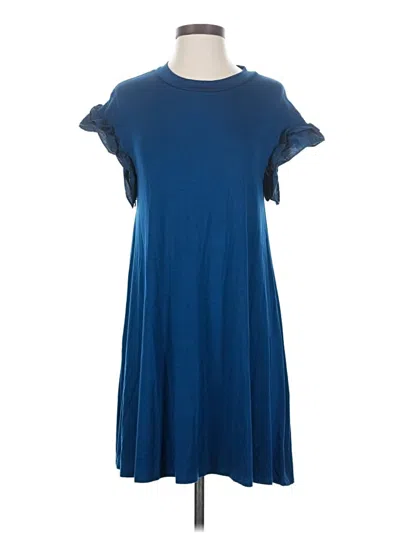 Pre-owned Alya Casual Dress In Blue