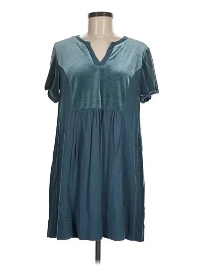 Pre-owned Alya Casual Dress In Blue