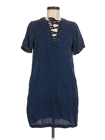 Pre-owned Alya Casual Dress In Blue