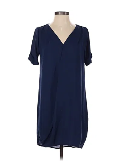 Pre-owned Alya Casual Dress In Blue