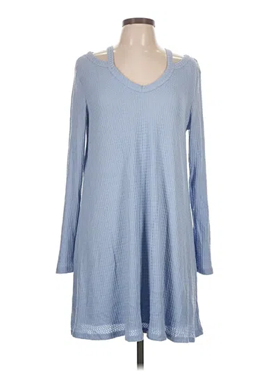 Pre-owned Alya Casual Dress In Blue