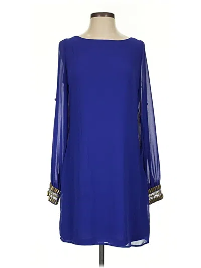 Pre-owned Alya Casual Dress In Blue