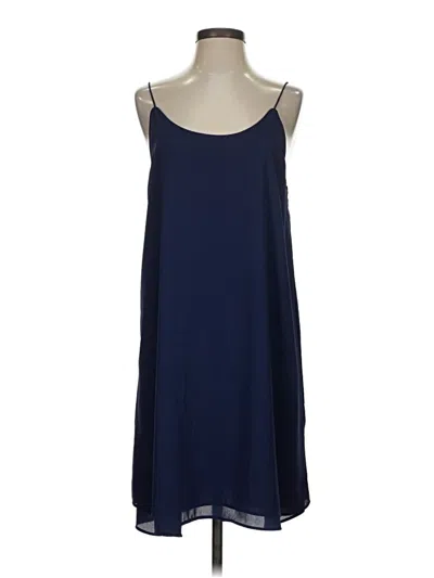 Pre-owned Alya Casual Dress In Blue