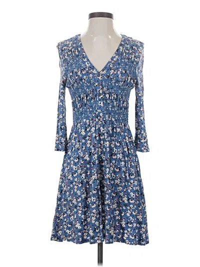 Pre-owned Alya Casual Dress In Blue