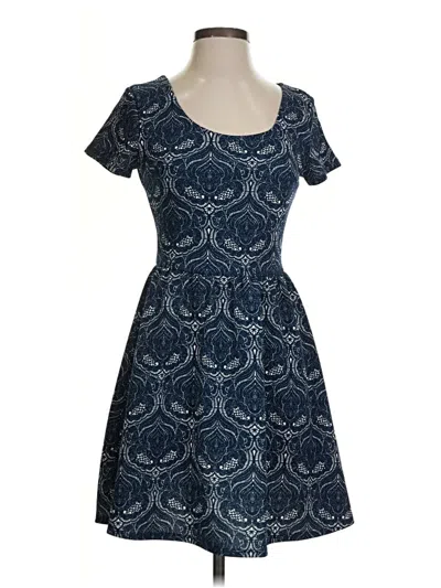 Pre-owned Alya Casual Dress In Blue