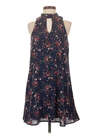Pre-owned Alya Casual Dress In Blue