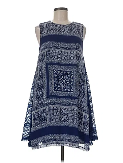 Pre-owned Alya Casual Dress In Blue