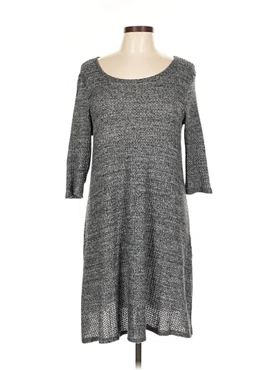 Pre-owned Alya Casual Dress In Gray