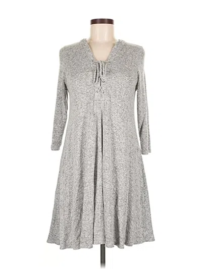 Pre-owned Alya Casual Dress In Gray