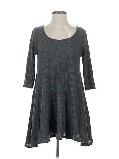 Pre-owned Alya Casual Dress In Gray