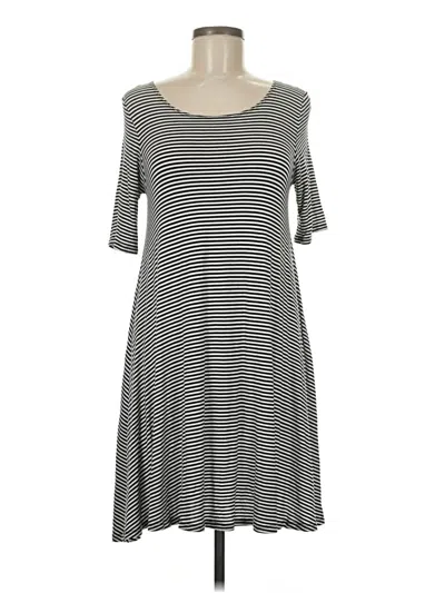 Pre-owned Alya Casual Dress In Gray