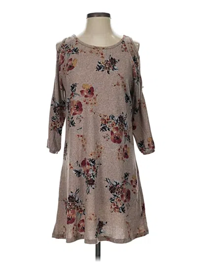 Pre-owned Alya Casual Dress In Gray