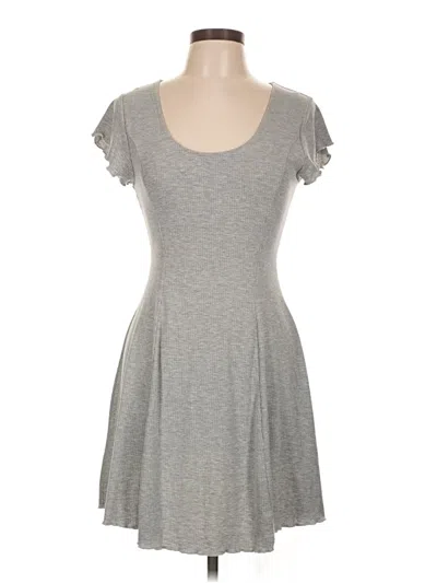Pre-owned Alya Casual Dress In Gray