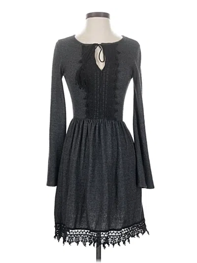 Pre-owned Alya Casual Dress In Gray
