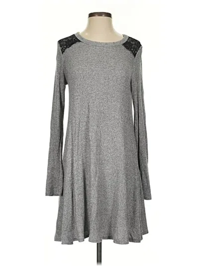 Pre-owned Alya Casual Dress In Gray