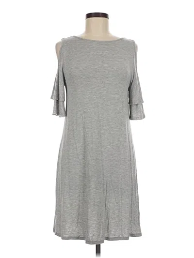 Pre-owned Alya Casual Dress In Gray