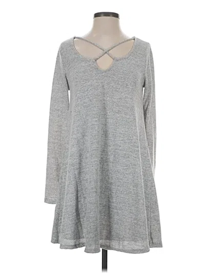 Pre-owned Alya Casual Dress In Gray