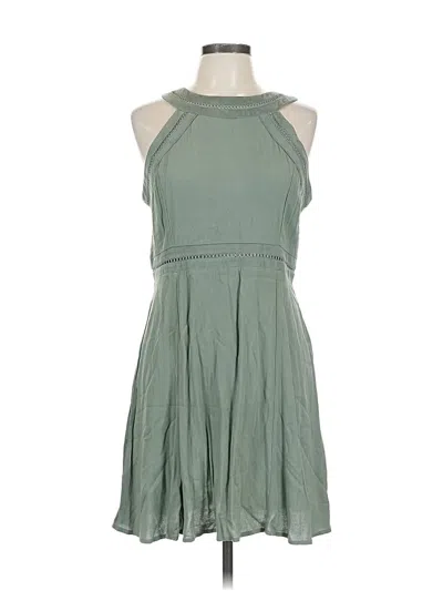 Pre-owned Alya Casual Dress In Green