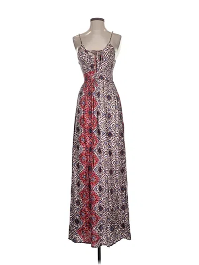 Pre-owned Alya Casual Dress In Red