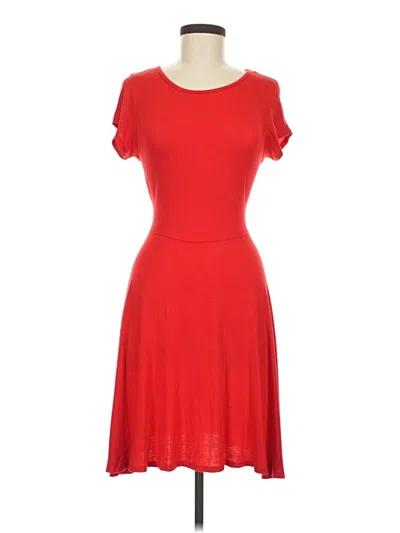 Pre-owned Alya Casual Dress In Red