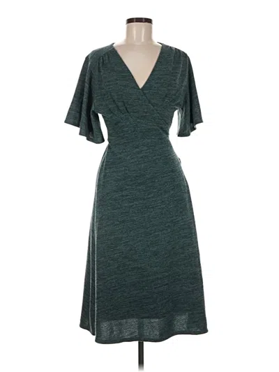 Pre-owned Alya Casual Dress In Teal