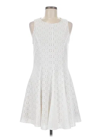 Pre-owned Alya Casual Dress In White